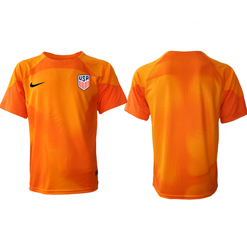 Vereinigte Staaten Torwart Fußballbekleidung Heimtrikot WM 2022 Kurzarm